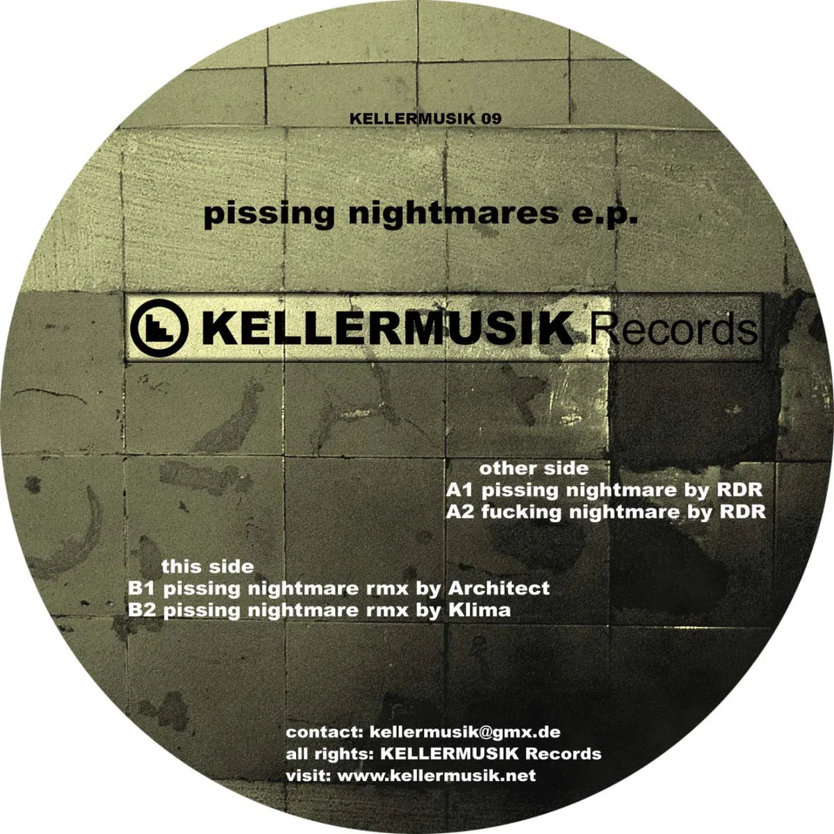 Kellermusik 9 - Pissing Nightmares E.P.