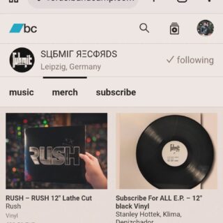 On my Bandcamp 🖤 Support Vinyl, f* Spotify
https://submitrecords.bandcamp.com/merch